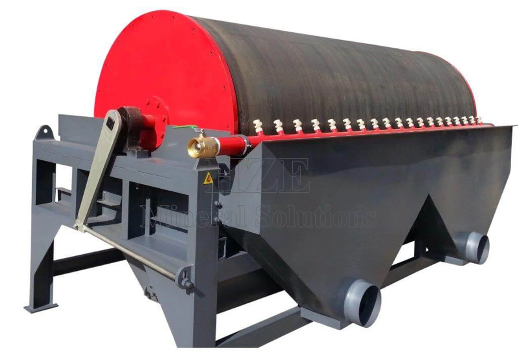 Iron Ore Processing Wet Magnetic Drum Separator for Preconcentration