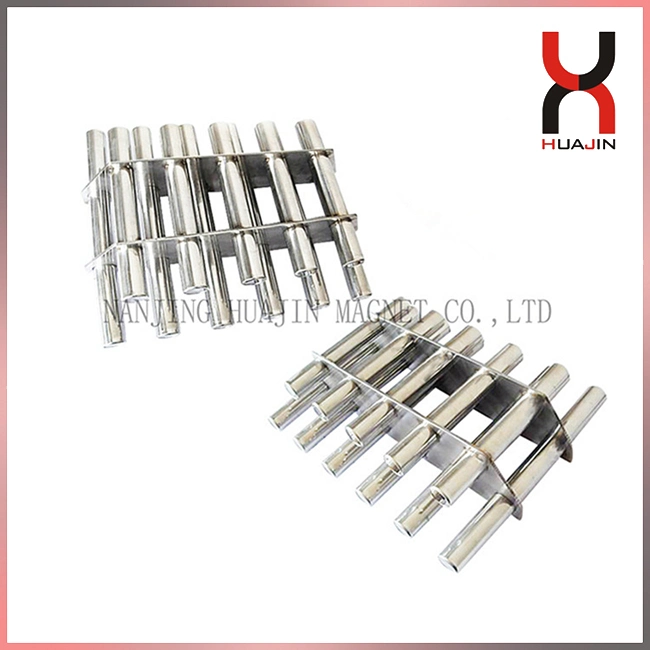 High Intensity Round/Rectangle NdFeB Magnetic Grill/Grate/Filter Iron Industry Use