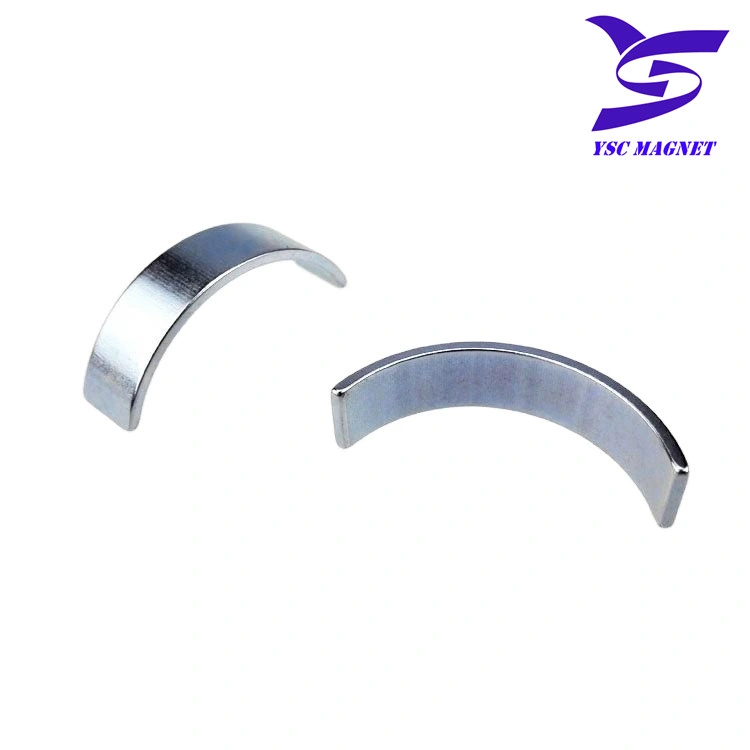 High Power Curved Magnets Low Rpm Neodymium Arc Magnets Neodimium Magnet for Hub Motor, High Precision and Cost Performance
