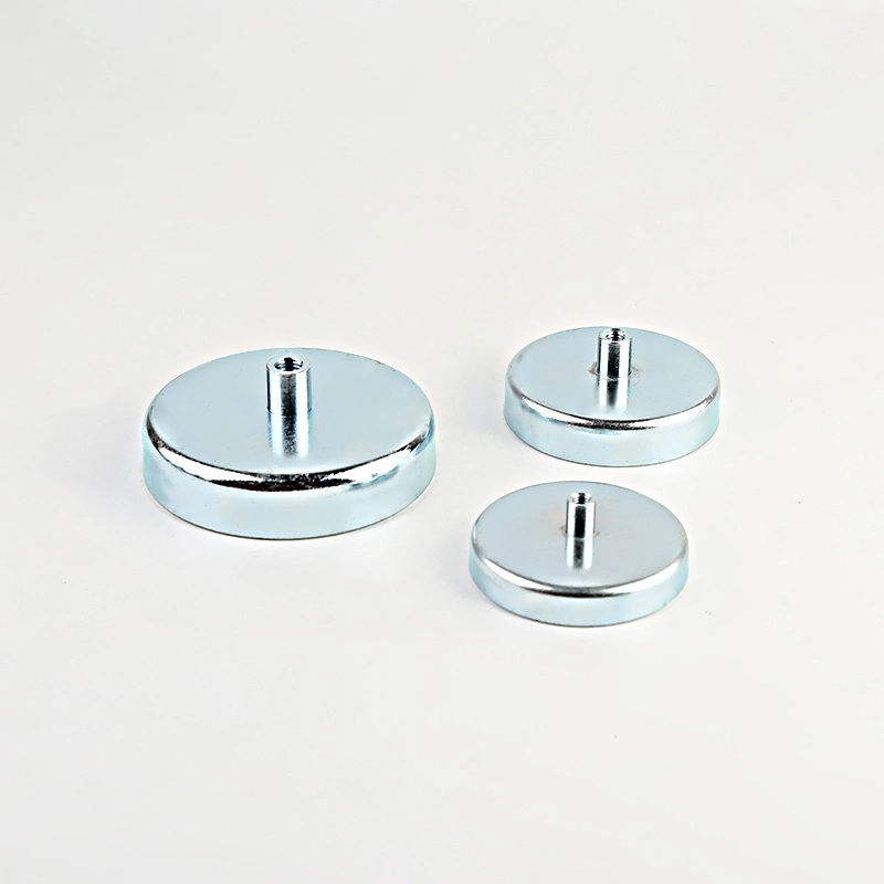 Hollow Pot NdFeB Ferrite AlNiCo SmCo Custom Mounting Magnets