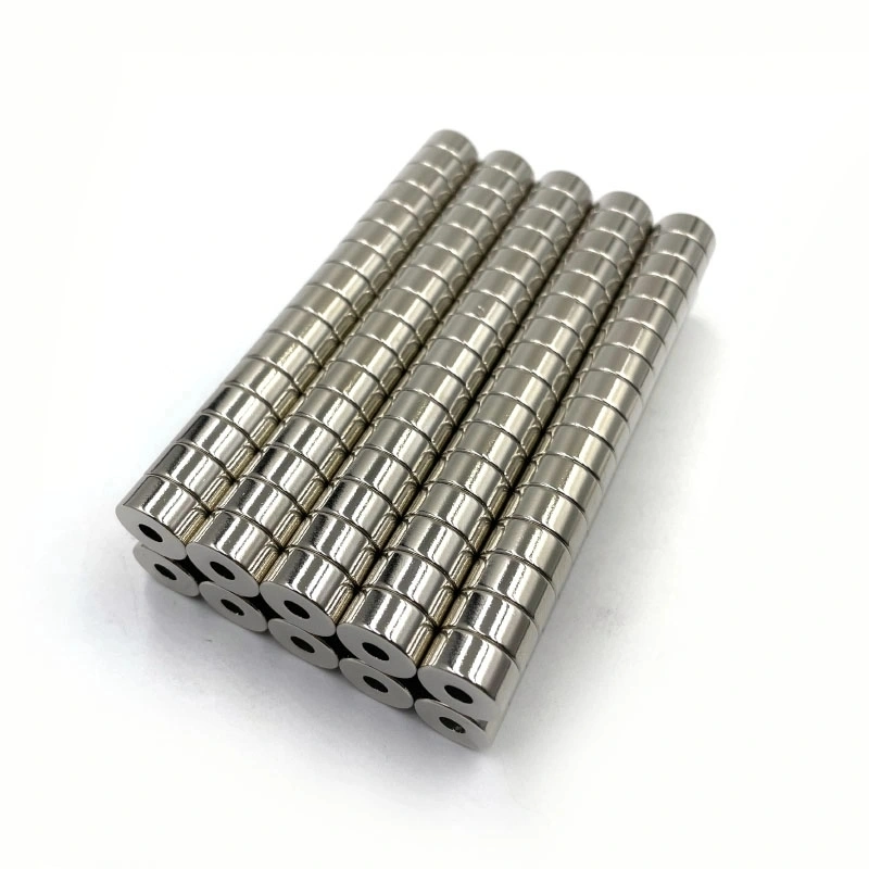 High Quality Rare Earth Super Strong Ring Neodymium Magnet Magnetic Material