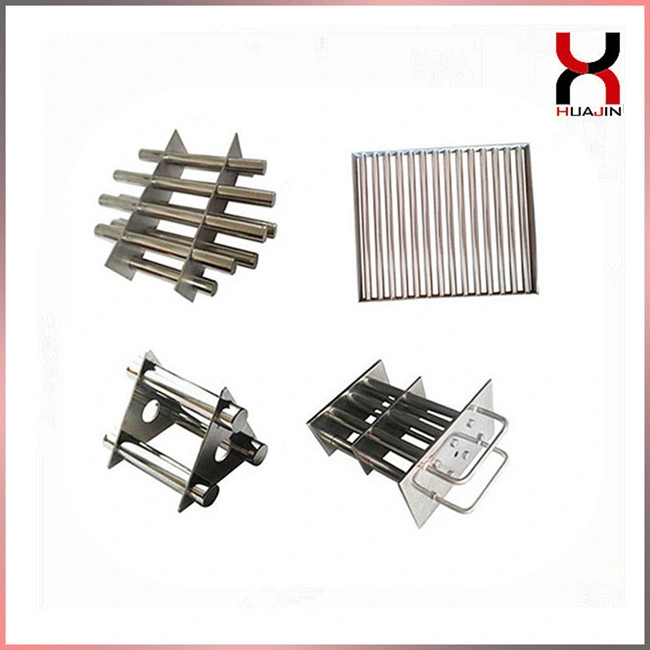 High Intensity Round/Rectangle NdFeB Magnetic Grill/Grate/Filter Iron Industry Use