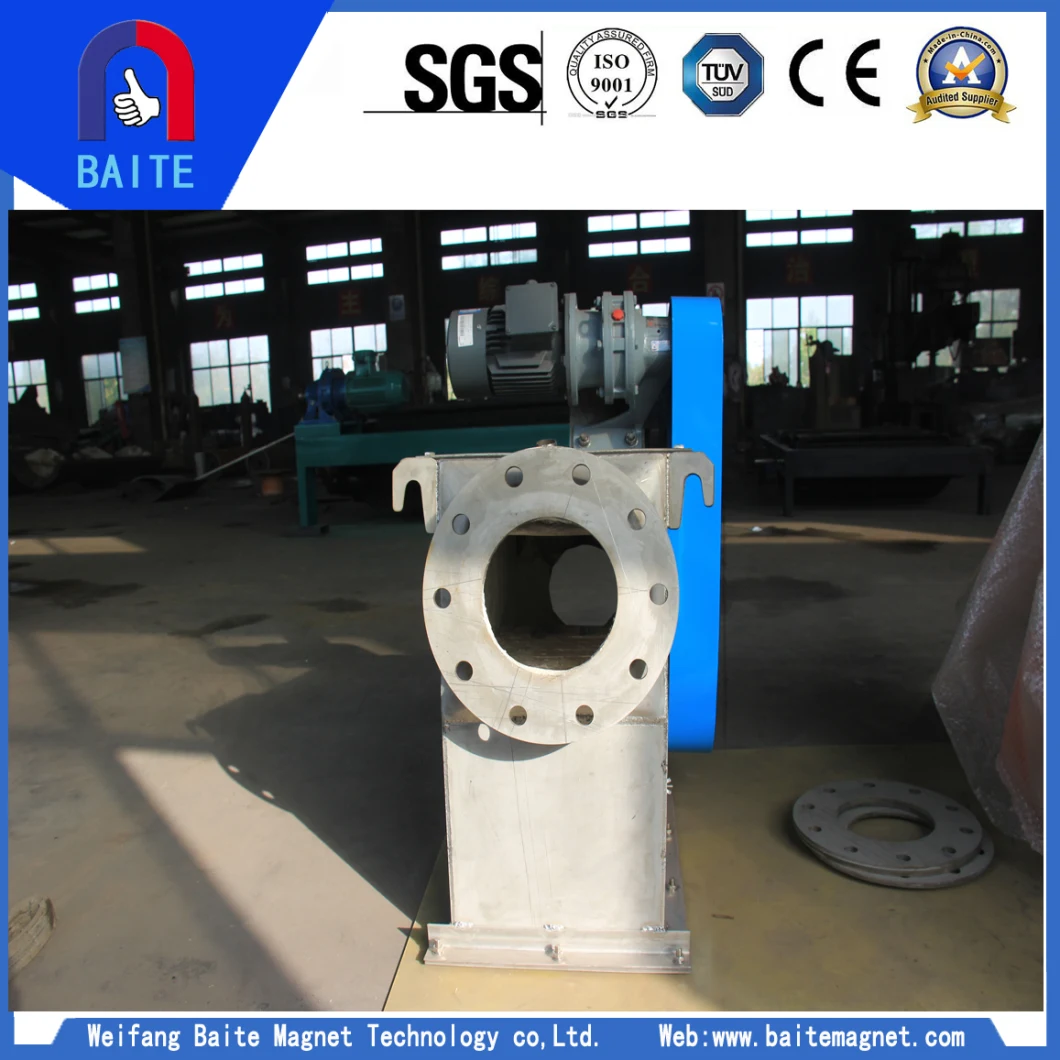 Permanent Pipeline Magnetic Separator in Cement Industry