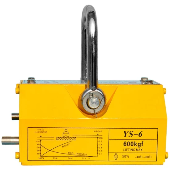 Industrial 2000kg 3.5 Safety Time Permanent Lifting Magnet for Lifting Steel Plate