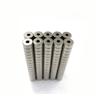 High Quality Rare Earth Super Strong Ring Neodymium Magnet Magnetic Material