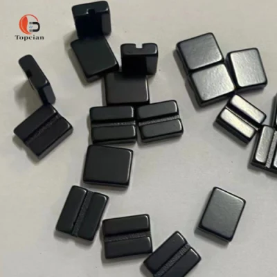 Customized Black Epoxy Resin NdFeB Barrel-Plated Epoxy Magnetic Steel Magnetic Material