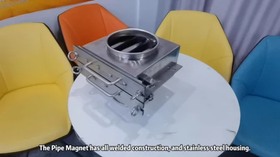 Strong Magnetic Drawer Type Pipeline Magnetic Separator