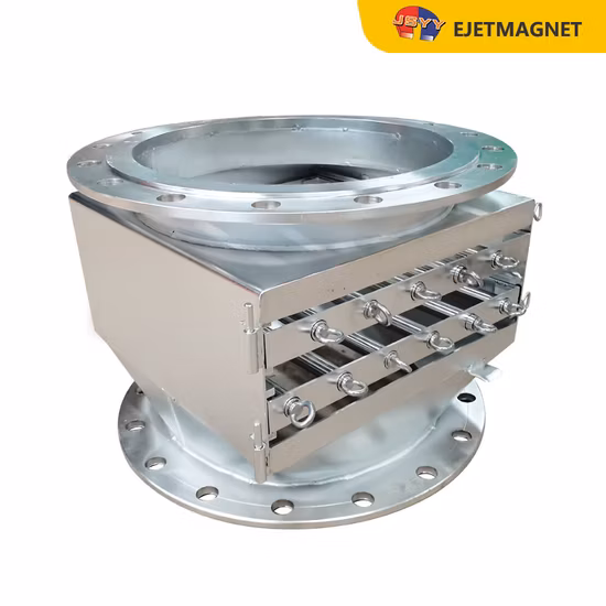 Two Layers Easy Clean Drawer Magnets for Dry Powder on-Site Automatic Unloading Box Grille