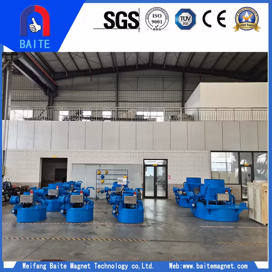 Rcdeb-12/14/16/18/20 Series Oil Forced Circulation Suspension Magnetic Iron Separator for Coal/Mining/Building Materials/Power Plant