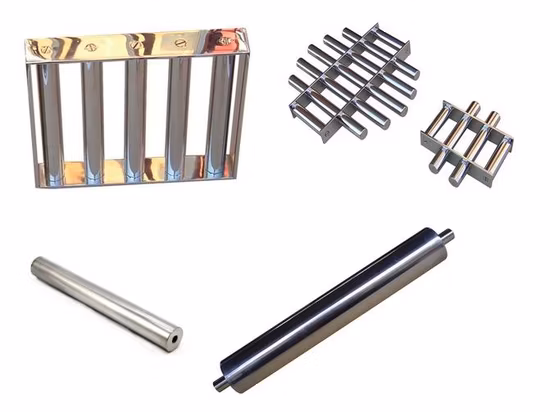 Stainless Steel Neodymium Magnetic Filter Hopper Magnet Grill for Magnetic Separator