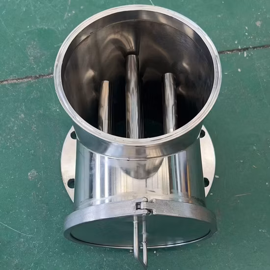 Factory Customize SS304 SS316 Liquid Iron Particle Removal Pipeline in-Line Magnet Filter Permanent Magnetic separator