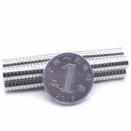 Small Size NdFeB Magnet Plate Disc Round Shape Neodymium Magnet Rare Earth N52 Neodymium Magnet for Sale N35 N52 Magnet