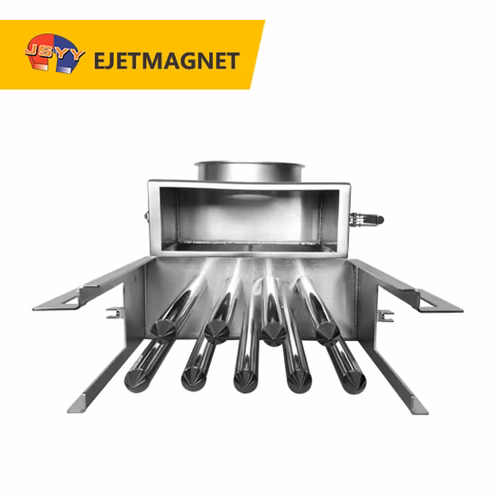 Two Layers Easy Clean Drawer Magnets for Dry Powder on-Site Automatic Unloading Box Grille