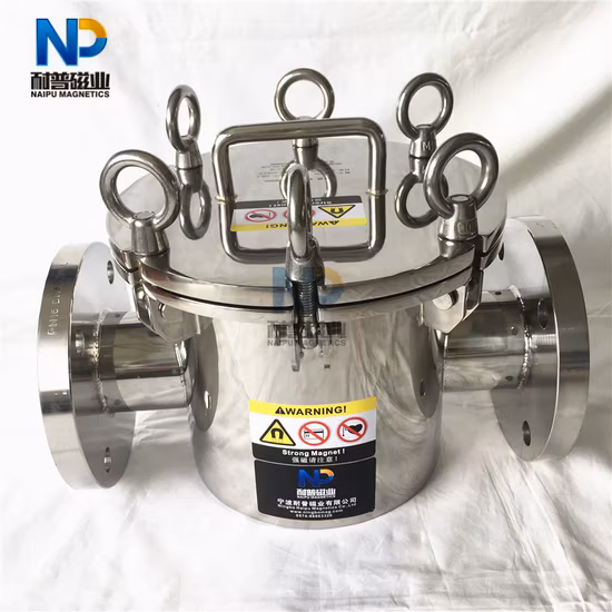 Food Grade Sanitary Magnetic Liquid Traps
