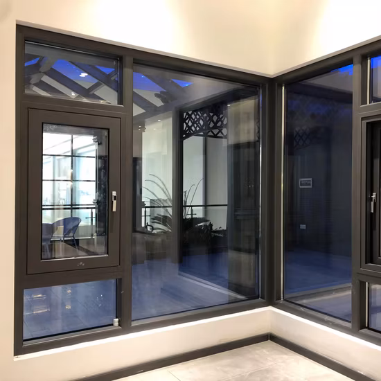 New Custom Aluminium Window Security Grill Design