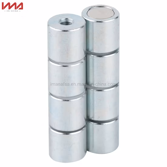 Strong Permanent SmCo/Ferrite/AlNiCo/Neodymium Magnetic Assembly Pot Magnet Magnetic Material